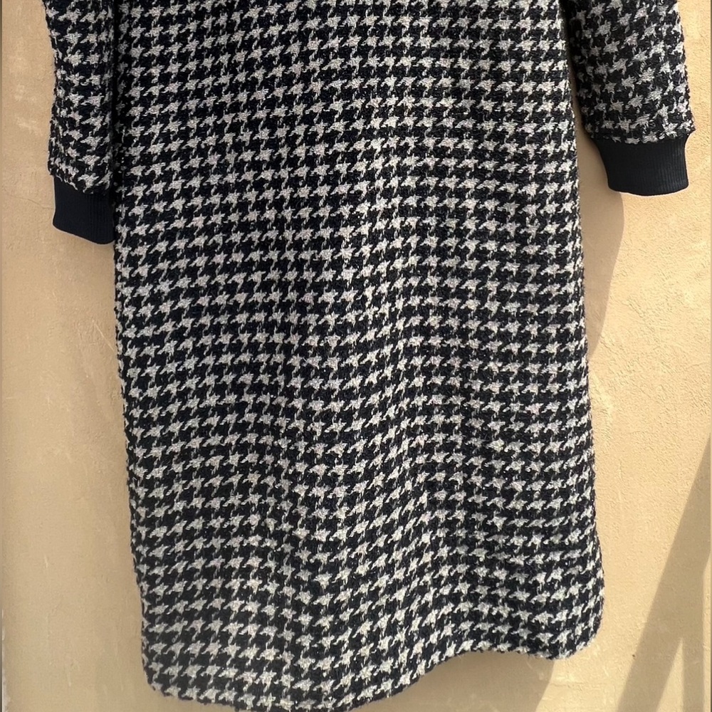 Avec Les Filles Black and White Houndstooth Cardigan - Picture 5 of 9